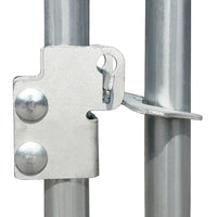 Outdoor Chicken Cage 2.75x4x1.92 m Galvanised Steel Kings Warehouse 