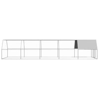 Outdoor Chicken Cage 3x10x2 m Galvanised Steel coops & hutches Kings Warehouse 