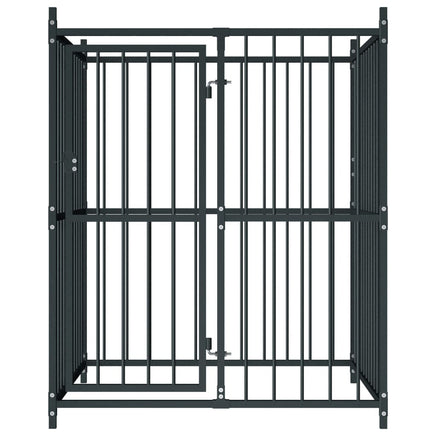 Outdoor Dog Kennel 120x120x150 cm Kings Warehouse 