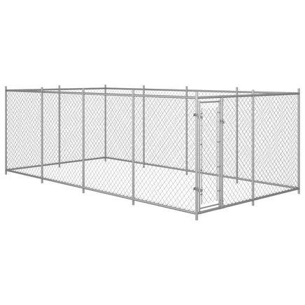 Outdoor Dog Kennel 8x4x2 m Kings Warehouse 