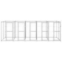 Outdoor Dog Kennel Galvanised Steel 12.1 m² Kings Warehouse 