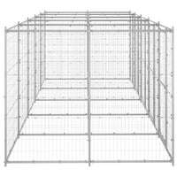 Outdoor Dog Kennel Galvanised Steel 12.1 m² Kings Warehouse 