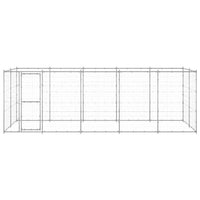 Outdoor Dog Kennel Galvanised Steel 12.1 m² Kings Warehouse 