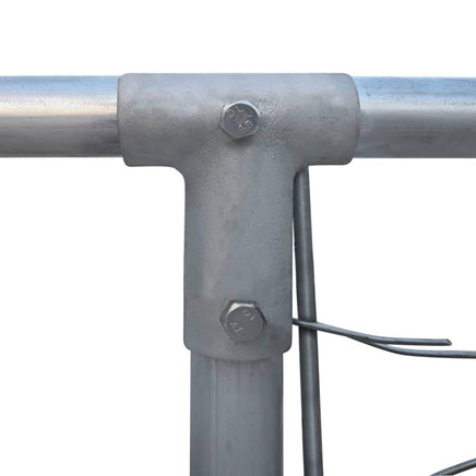 Outdoor Dog Kennel Galvanised Steel 2x2x1.85 m Kings Warehouse 