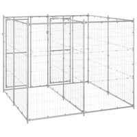 Outdoor Dog Kennel Galvanised Steel 4.84 m² Kings Warehouse 