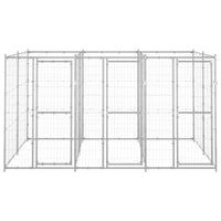 Outdoor Dog Kennel Galvanised Steel 7.26 m² Kings Warehouse 
