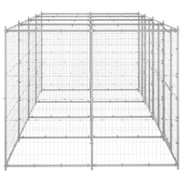 Outdoor Dog Kennel Galvanised Steel 9.68 m² Kings Warehouse 