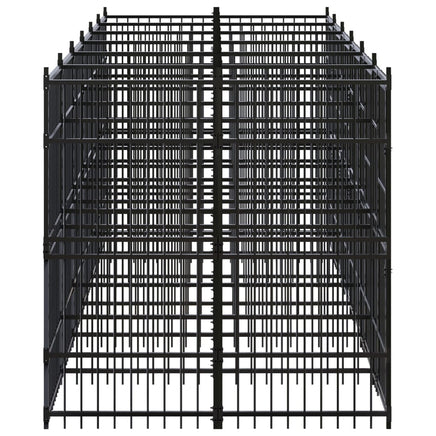 Outdoor Dog Kennel Steel 11.06 m² Kings Warehouse 