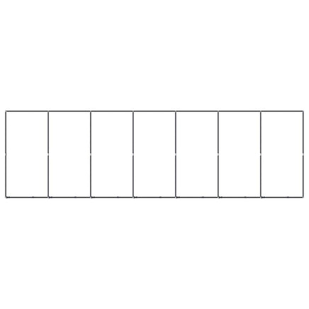 Outdoor Dog Kennel Steel 12.9 m² Kings Warehouse 