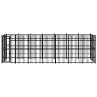 Outdoor Dog Kennel Steel 12.9 m² Kings Warehouse 