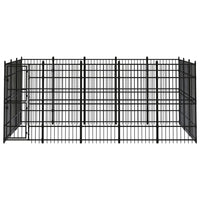 Outdoor Dog Kennel Steel 13.82 m² Kings Warehouse 