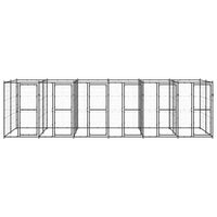 Outdoor Dog Kennel Steel 14.52 m² Kings Warehouse 