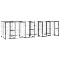 Outdoor Dog Kennel Steel 14.52 m² Kings Warehouse 