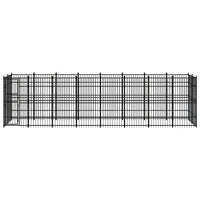 Outdoor Dog Kennel Steel 14.75 m² Kings Warehouse 
