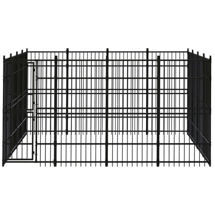 Outdoor Dog Kennel Steel 14.75 m² Kings Warehouse 