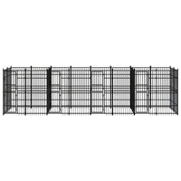 Outdoor Dog Kennel Steel 14.75 m² Kings Warehouse 
