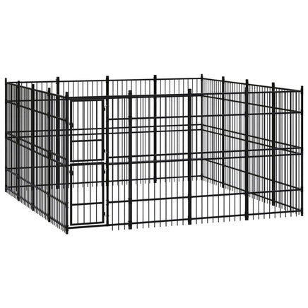 Outdoor Dog Kennel Steel 14.75 m² Kings Warehouse 