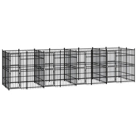 Outdoor Dog Kennel Steel 14.75 m² Kings Warehouse 