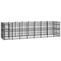 Outdoor Dog Kennel Steel 14.75 m² Kings Warehouse 