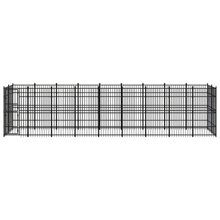 Outdoor Dog Kennel Steel 16.59 m² Kings Warehouse 