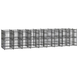 Outdoor Dog Kennel Steel 16.59 m² Kings Warehouse 