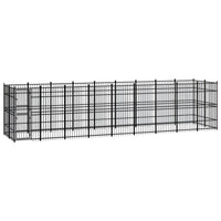 Outdoor Dog Kennel Steel 16.59 m² Kings Warehouse 