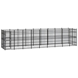 Outdoor Dog Kennel Steel 16.59 m² Kings Warehouse 