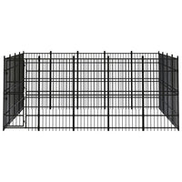 Outdoor Dog Kennel Steel 18.43 m² Kings Warehouse 