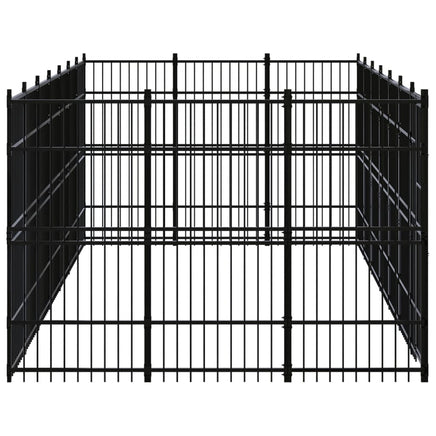 Outdoor Dog Kennel Steel 19.35 m² Kings Warehouse 