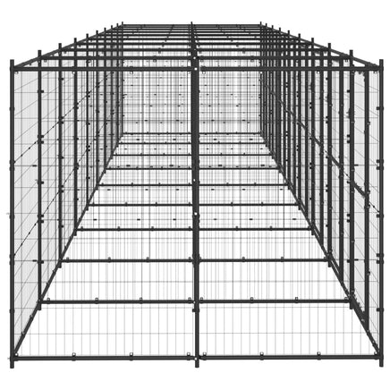 Outdoor Dog Kennel Steel 21.78 m² Kings Warehouse 