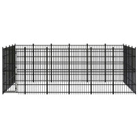 Outdoor Dog Kennel Steel 22.12 m² Kings Warehouse 