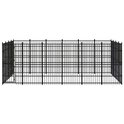 Outdoor Dog Kennel Steel 22.12 m² Kings Warehouse 