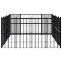 Outdoor Dog Kennel Steel 22.12 m² Kings Warehouse 
