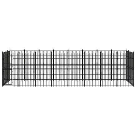 Outdoor Dog Kennel Steel 22.12 m² Kings Warehouse 