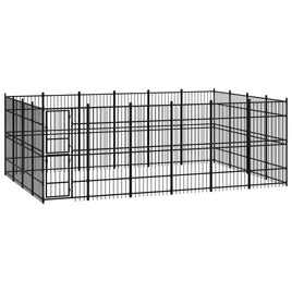 Outdoor Dog Kennel Steel 22.12 m² Kings Warehouse 