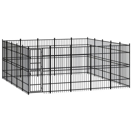 Outdoor Dog Kennel Steel 23.04 m² Kings Warehouse 