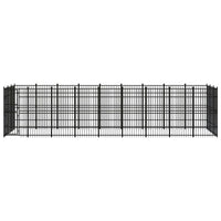 Outdoor Dog Kennel Steel 24.88 m² Kings Warehouse 
