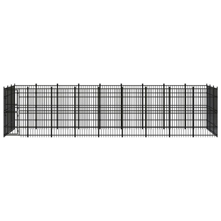 Outdoor Dog Kennel Steel 24.88 m² Kings Warehouse 