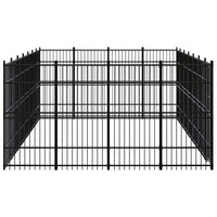 Outdoor Dog Kennel Steel 25.8 m² Kings Warehouse 