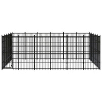 Outdoor Dog Kennel Steel 27.65 m² Kings Warehouse 