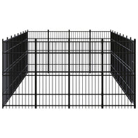 Outdoor Dog Kennel Steel 29.49 m² Kings Warehouse 