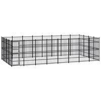 Outdoor Dog Kennel Steel 29.49 m² Kings Warehouse 