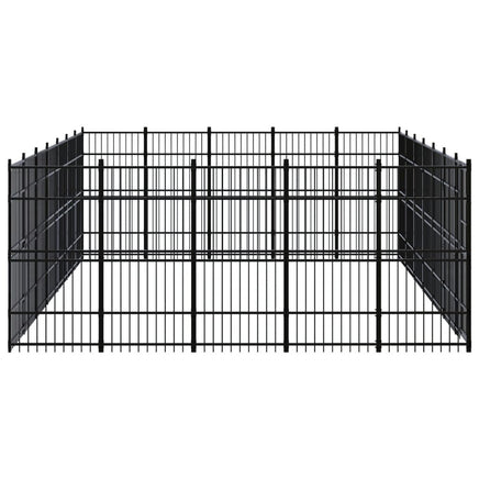 Outdoor Dog Kennel Steel 32.26 m² Kings Warehouse 