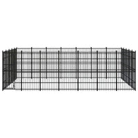 Outdoor Dog Kennel Steel 32.26 m² Kings Warehouse 