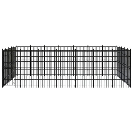 Outdoor Dog Kennel Steel 32.26 m² Kings Warehouse 
