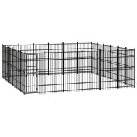 Outdoor Dog Kennel Steel 33.18 m² Kings Warehouse 