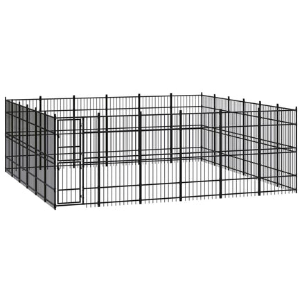Outdoor Dog Kennel Steel 33.18 m² Kings Warehouse 