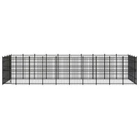 Outdoor Dog Kennel Steel 36.86 m² Kings Warehouse 