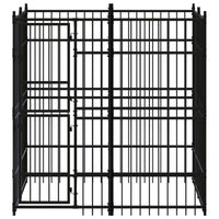 Outdoor Dog Kennel Steel 3.69 m² dog supplies Kings Warehouse 