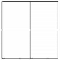 Outdoor Dog Kennel Steel 3.69 m² dog supplies Kings Warehouse 